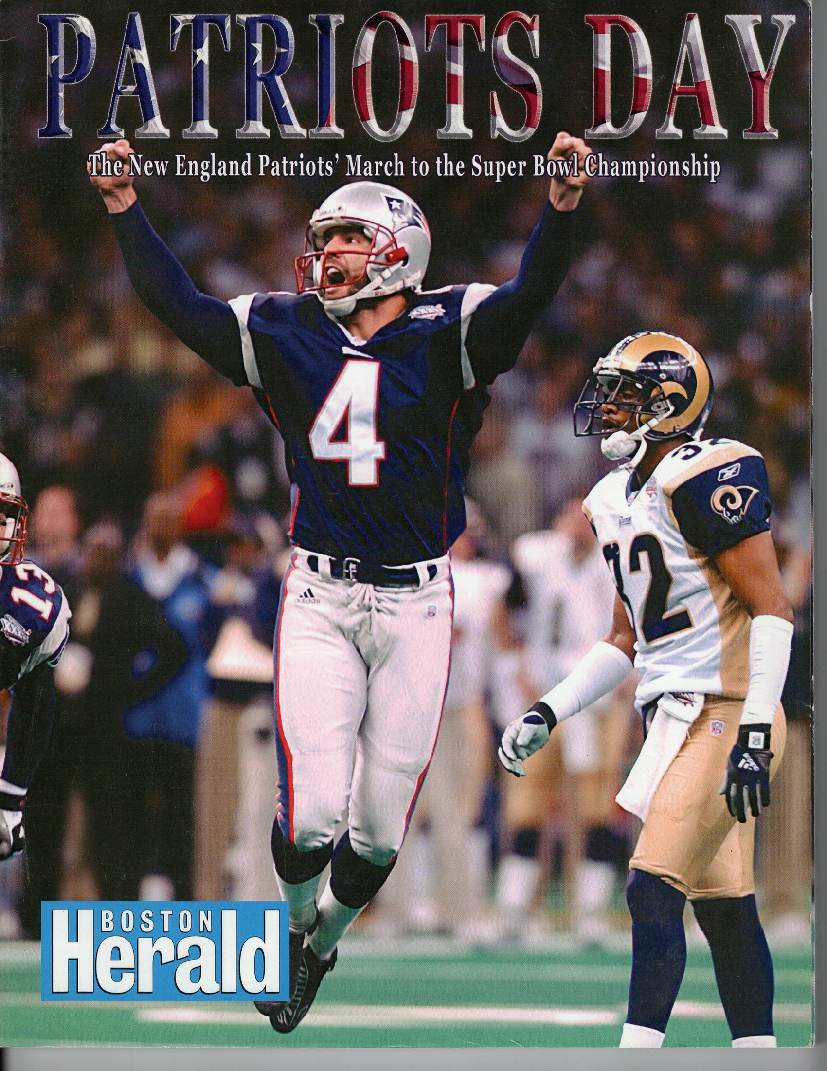 02 03 2002 Super Bowl Patriots Day – Ersula's History Shop