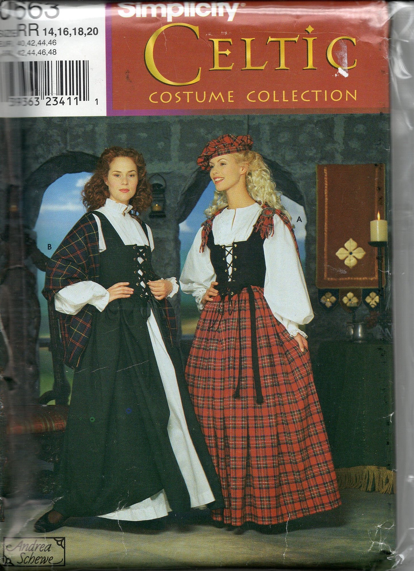 Simplicity Pattern #0663 Sz 14, 16, 18 20